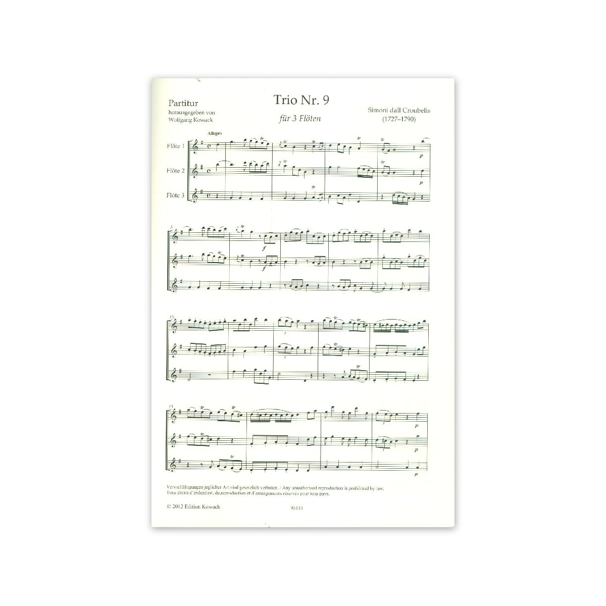 Croubelis, Trio Nr.9 View 1