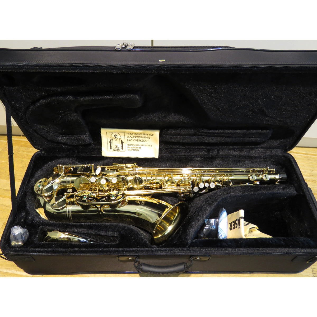 TENOR SAXOPHONE YOSHINO V12, GOLD LACQUER