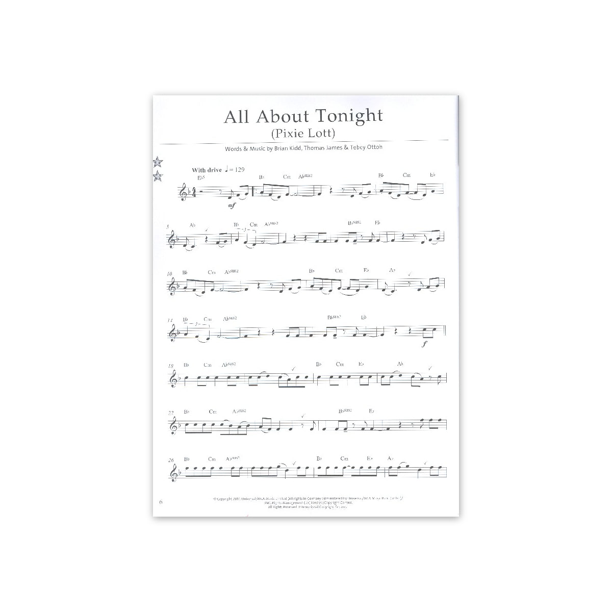 Dip in - 50 Pop Tunes for clarinet View 1