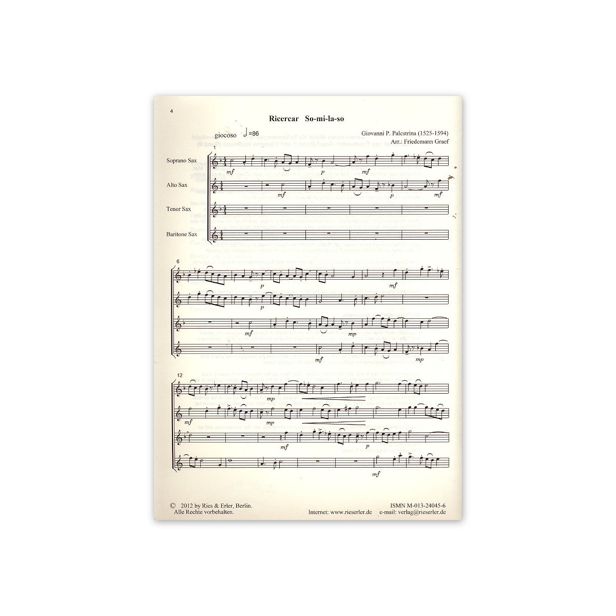 Renaissance-Musik Bd.1 View 1