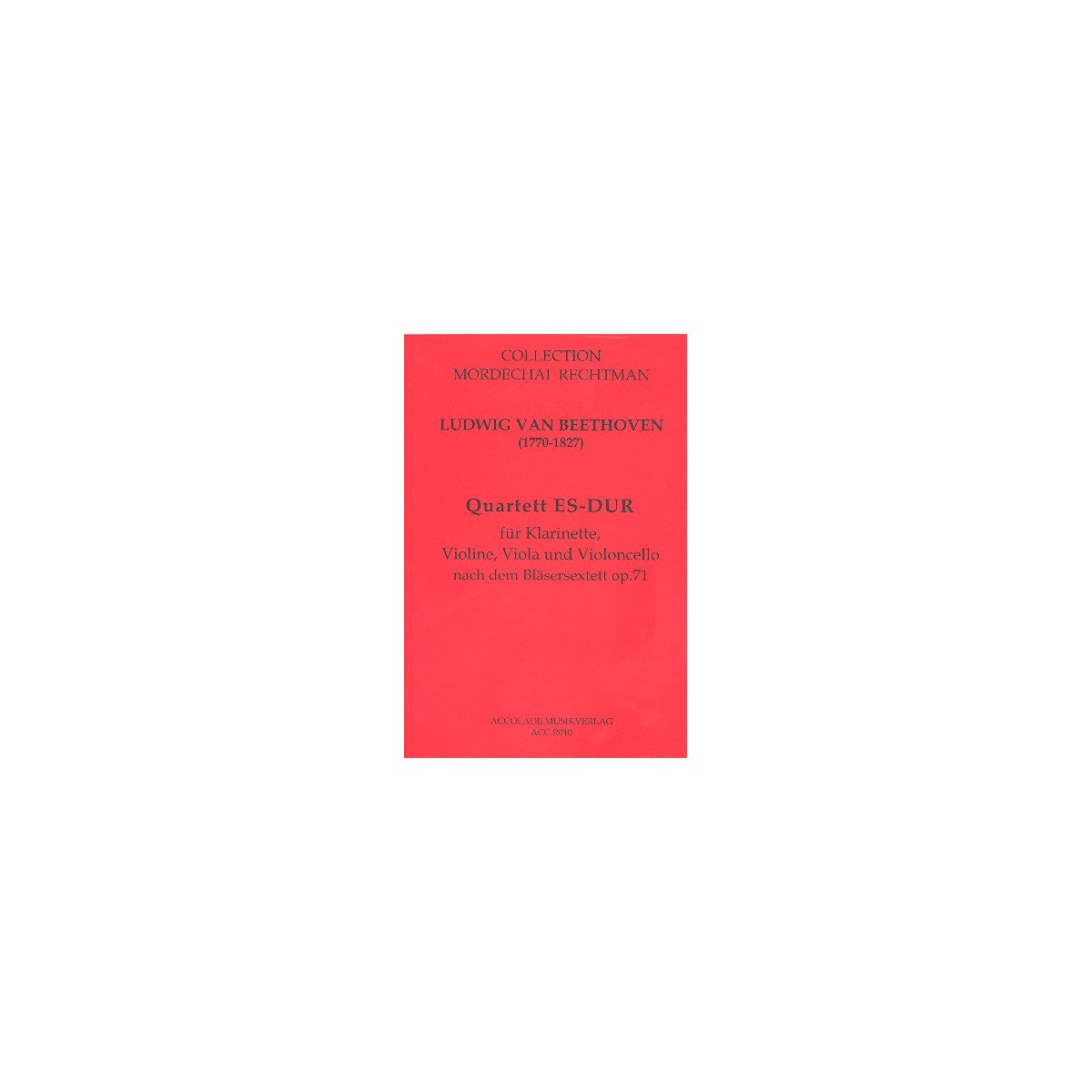 Beethoven, Quartett Es-Dur View 1