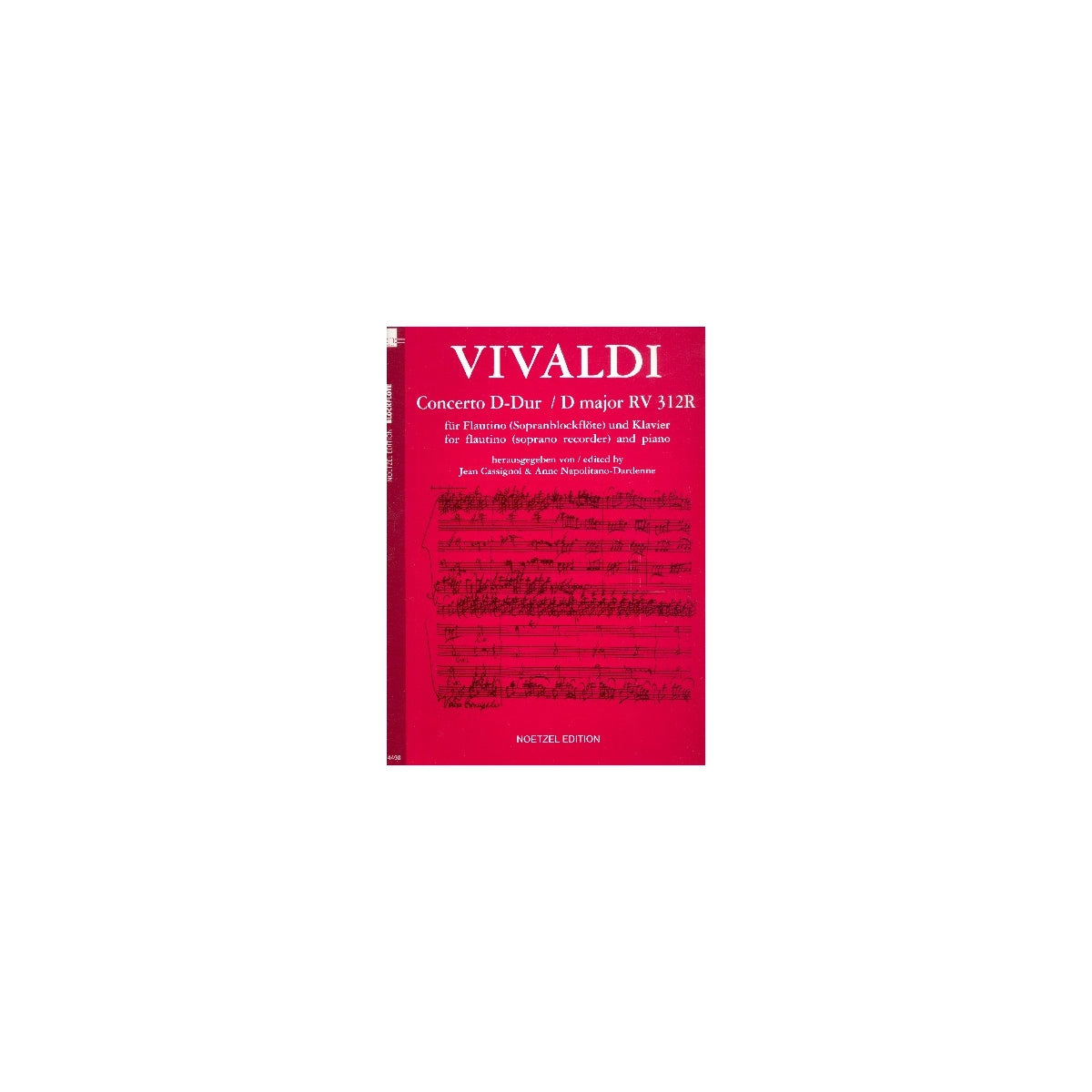 Vivaldi, Concerto D-Dur für Flautino (C-Blfl. View 2