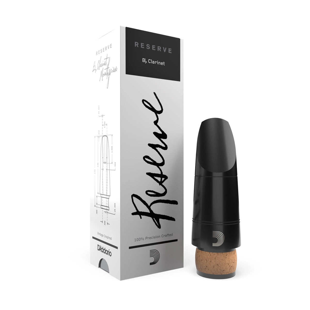 MOUTHPIECE BOEHM B-FLAT CLARINET RICO RESERVE XO