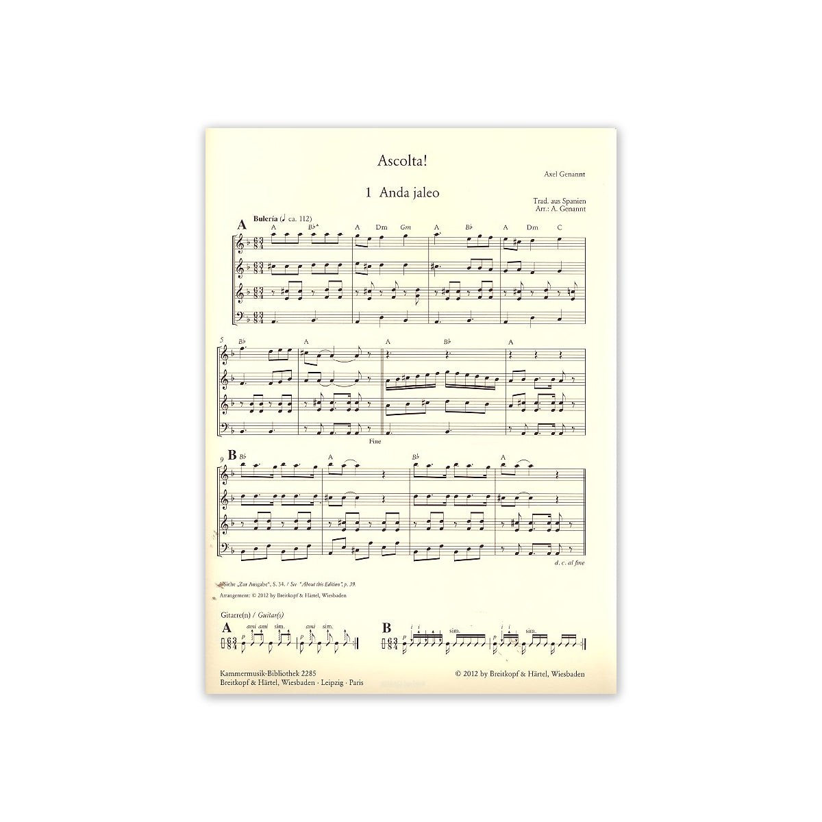 Ascolta - mit CD ROM View 1