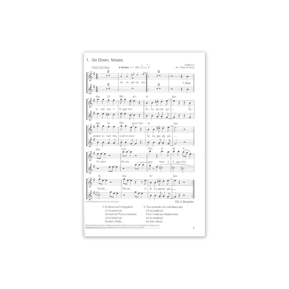 Die schönsten Spirituals & Gospels-30693 View 1