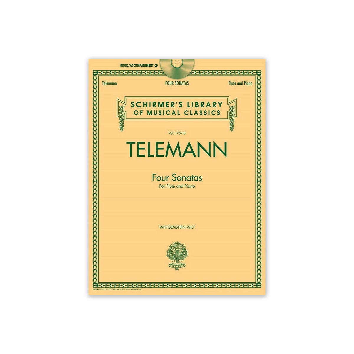 Telemann, 4 Sonaten für Flöte & Klav. View 1