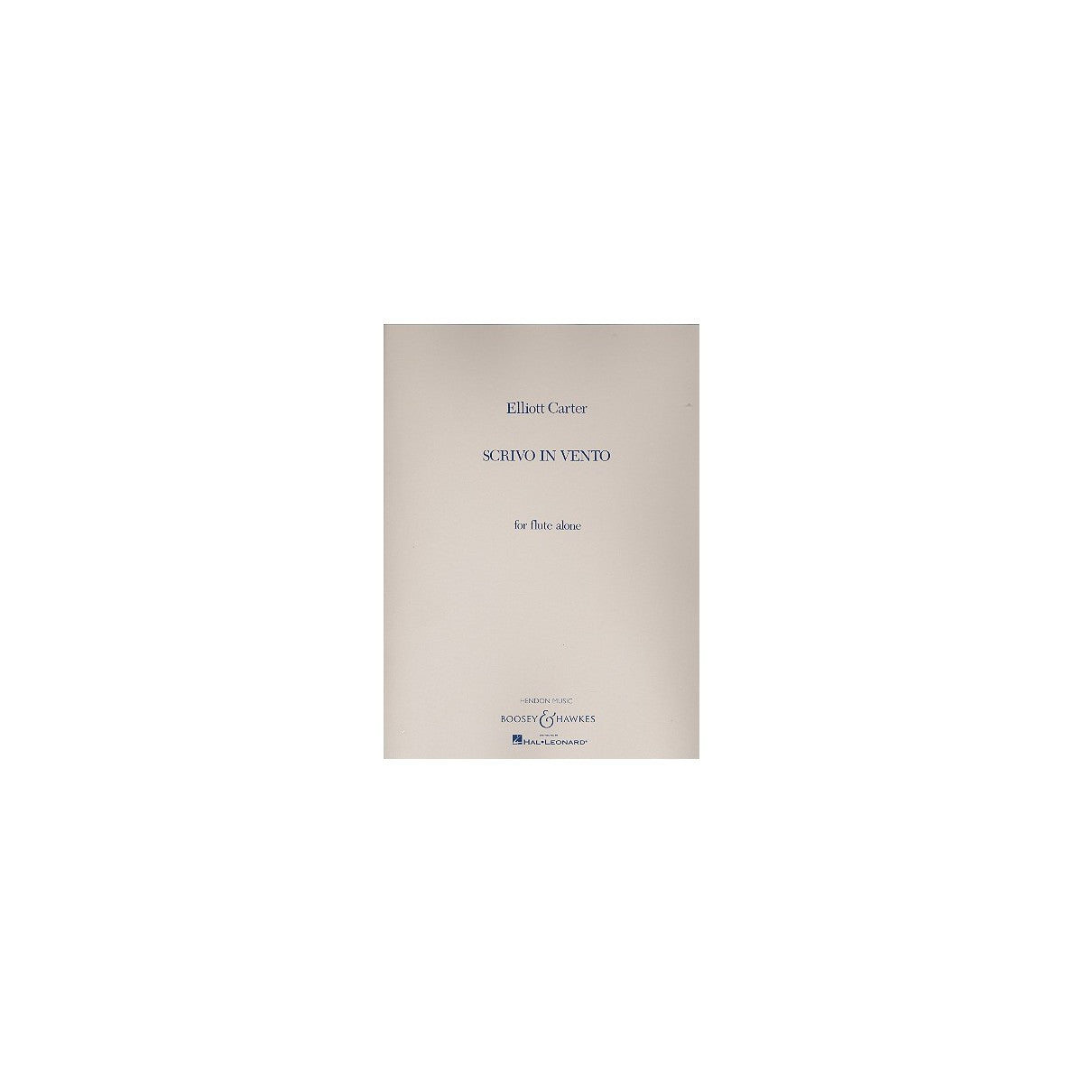 Carter, Scrivo in vento View 2
