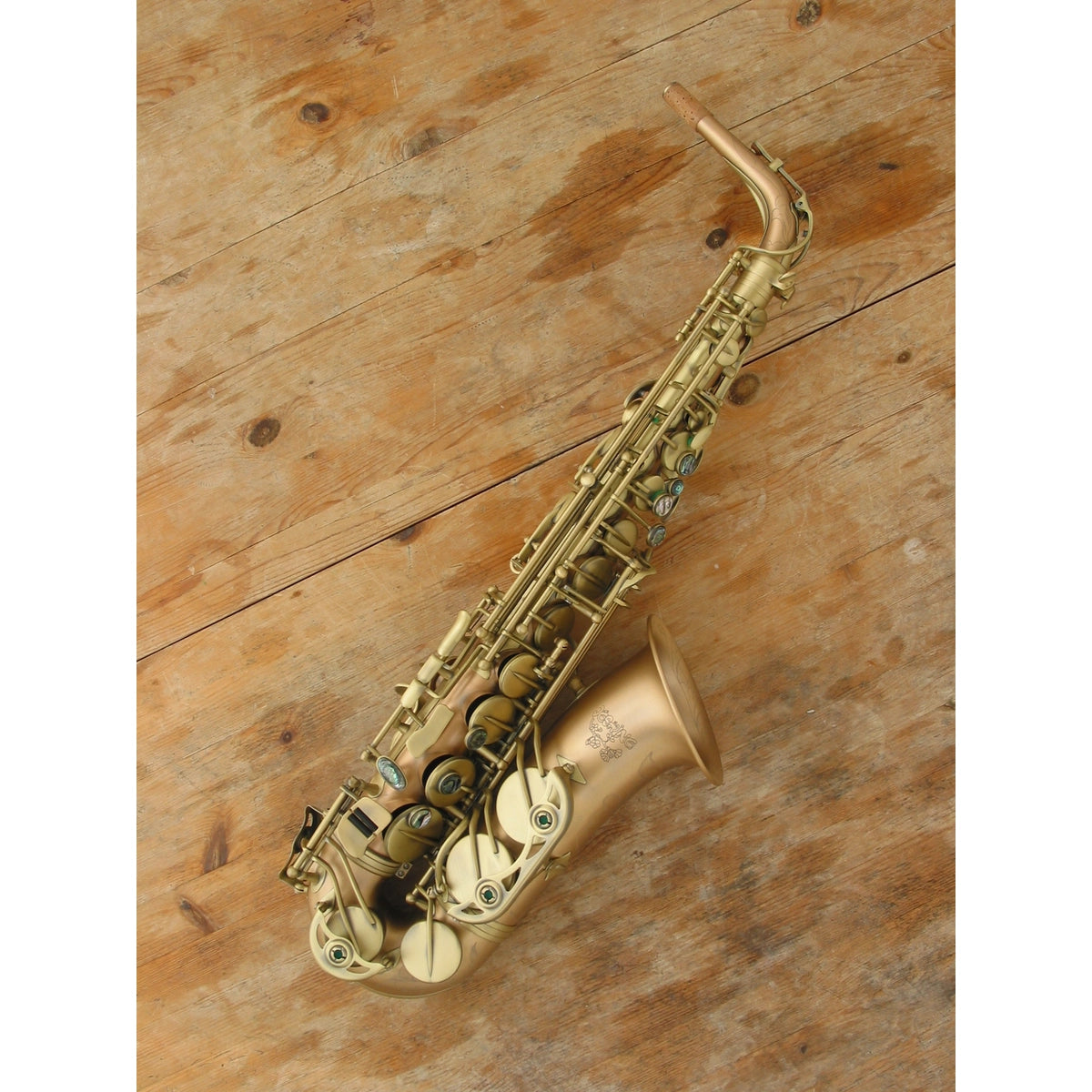 ALTO SAXOPHONE YOSHINO PRO ANTIQUE BRASS