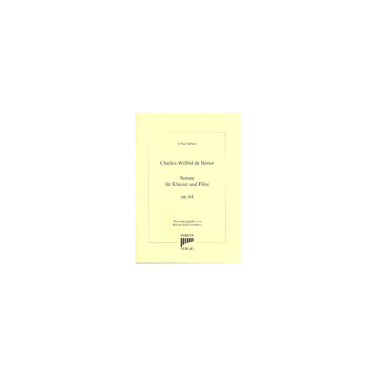 Beriot, Sonate op.64 View 1