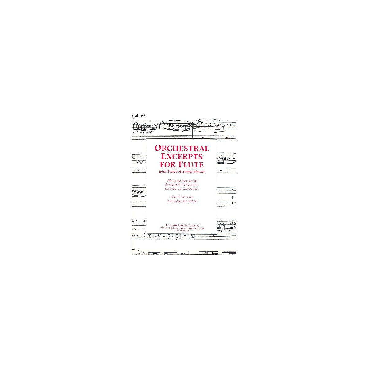 Baxtresser, Orchestral Excerpts View 1