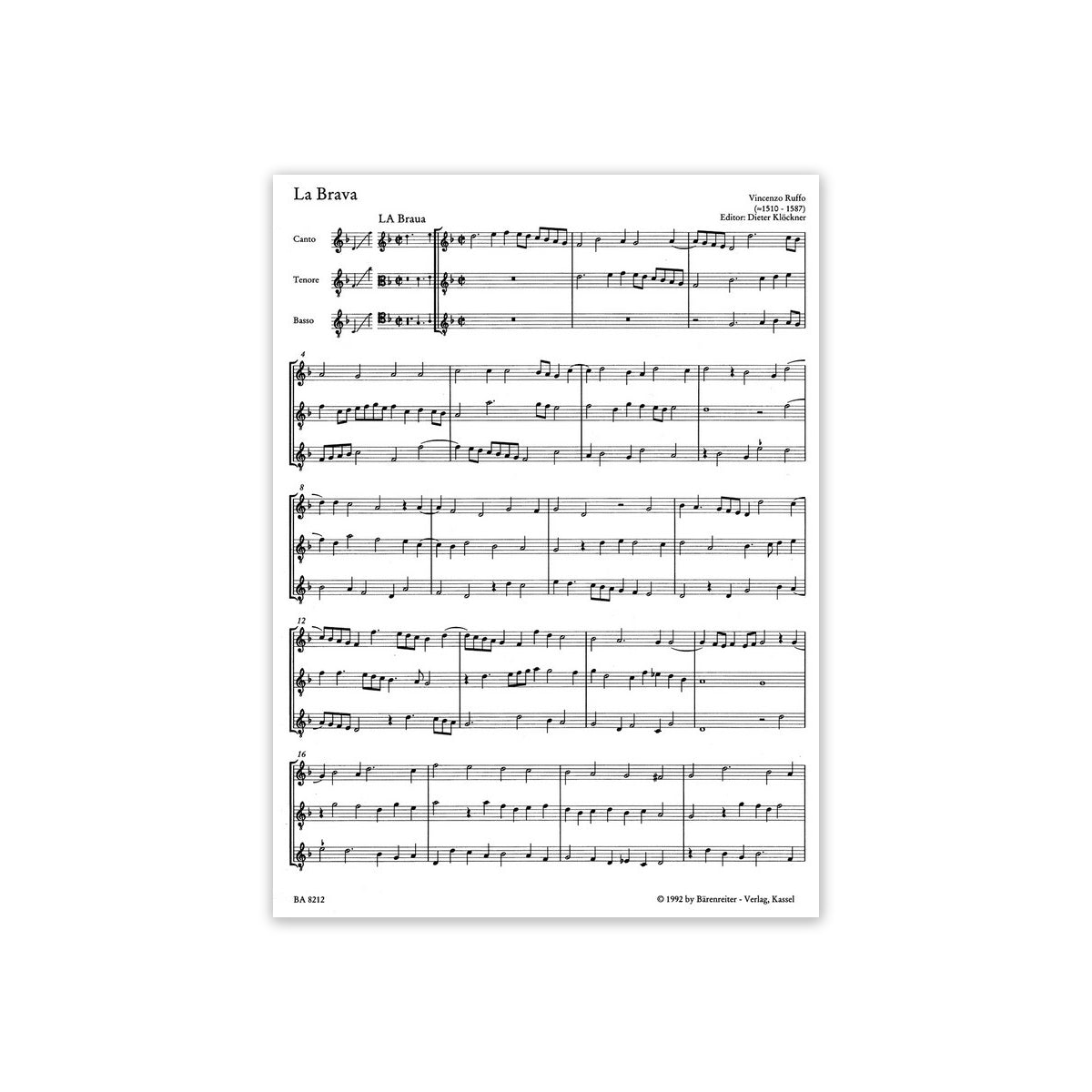 Ruffo, Capricci in musica View 1