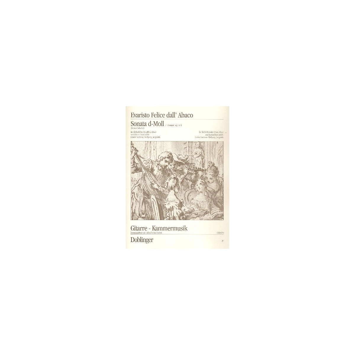 Dall'Abaco, Sonata d-Moll op.4,11 View 1