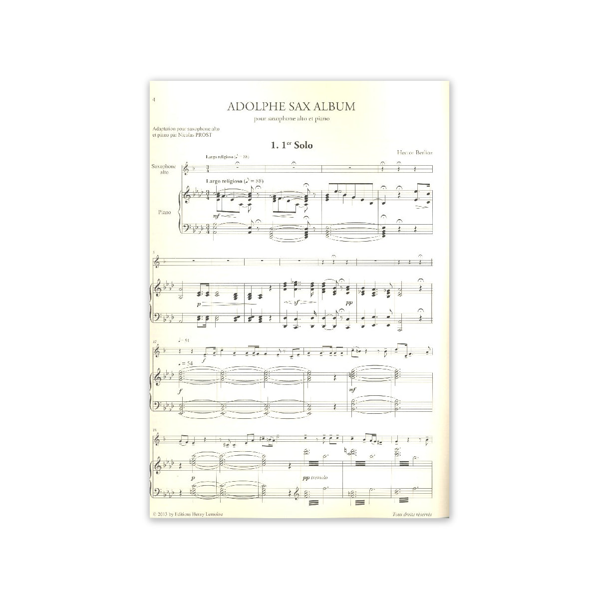 Adolphe Sax Album