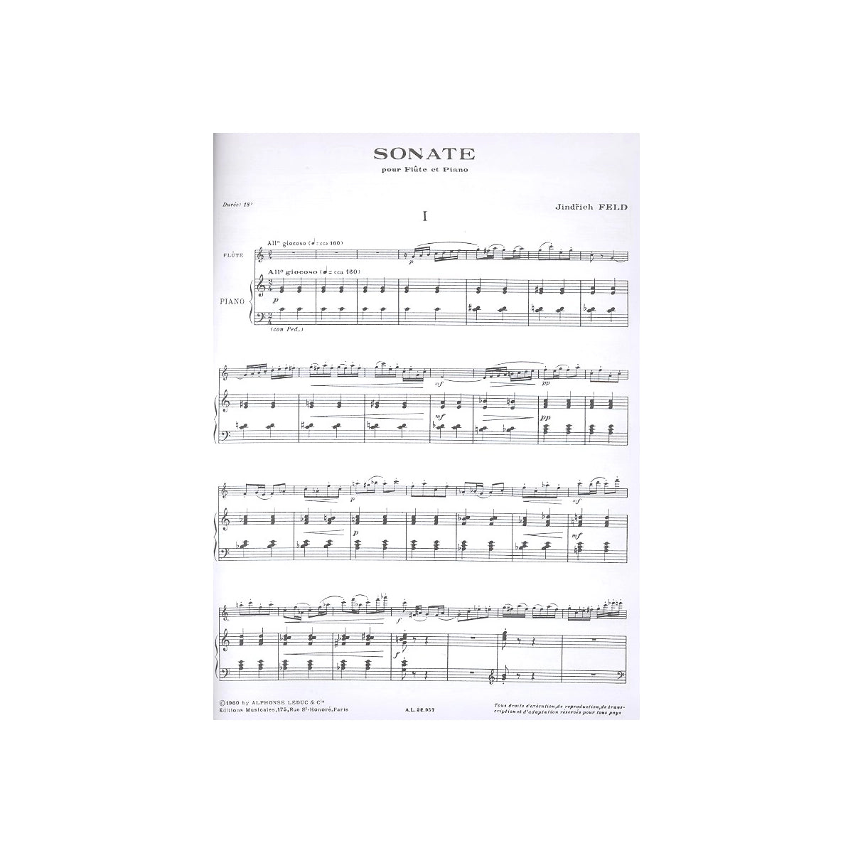 Feld, Sonate