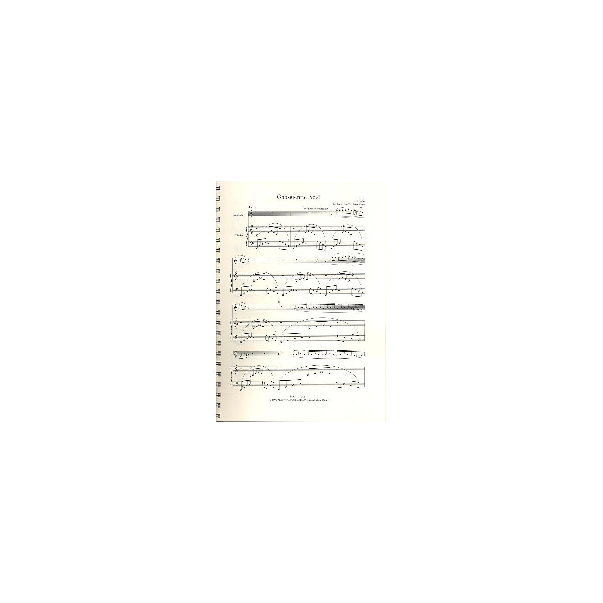 Satie, 6 Gnossiennes Bd.2 View 1
