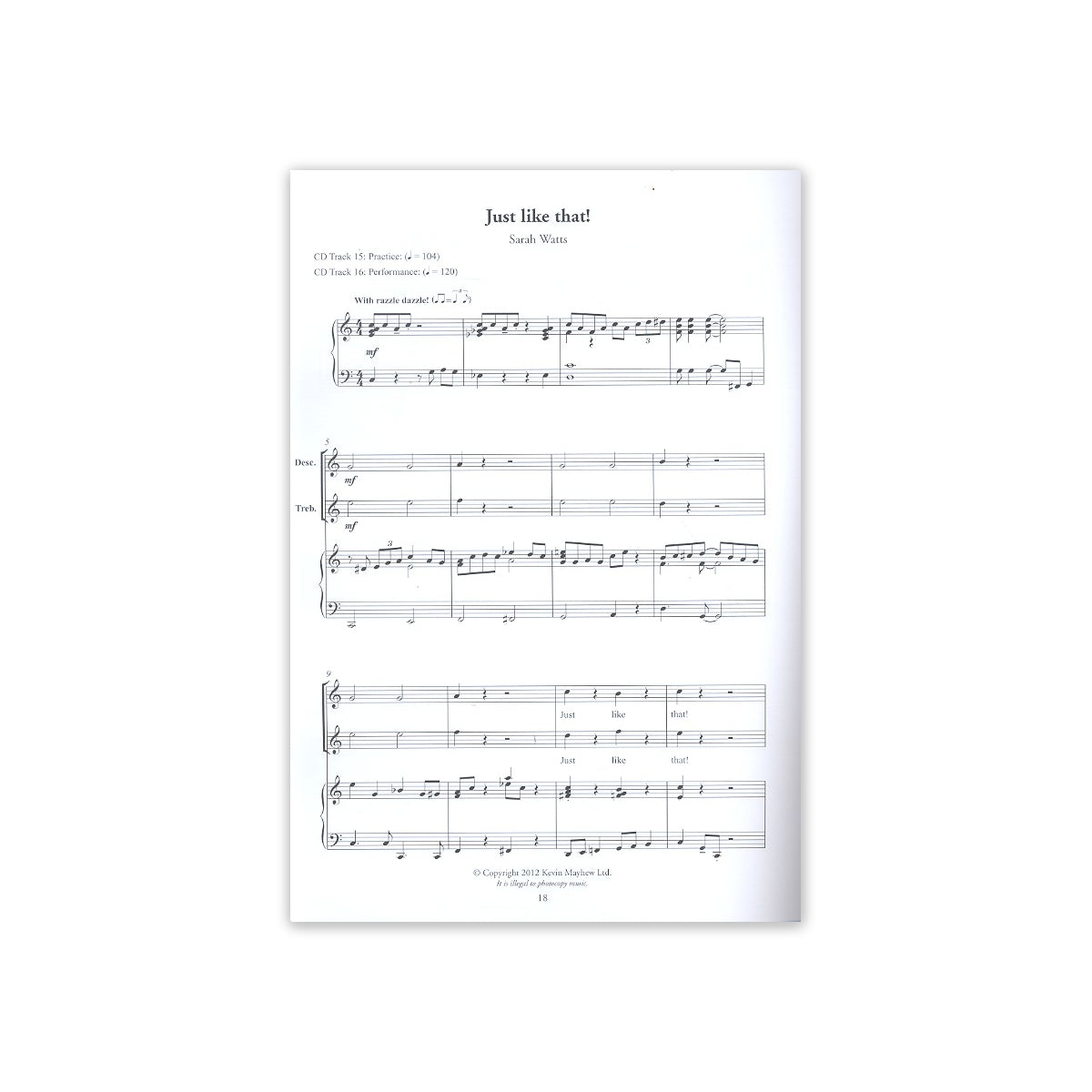 Watts, Really easy duets