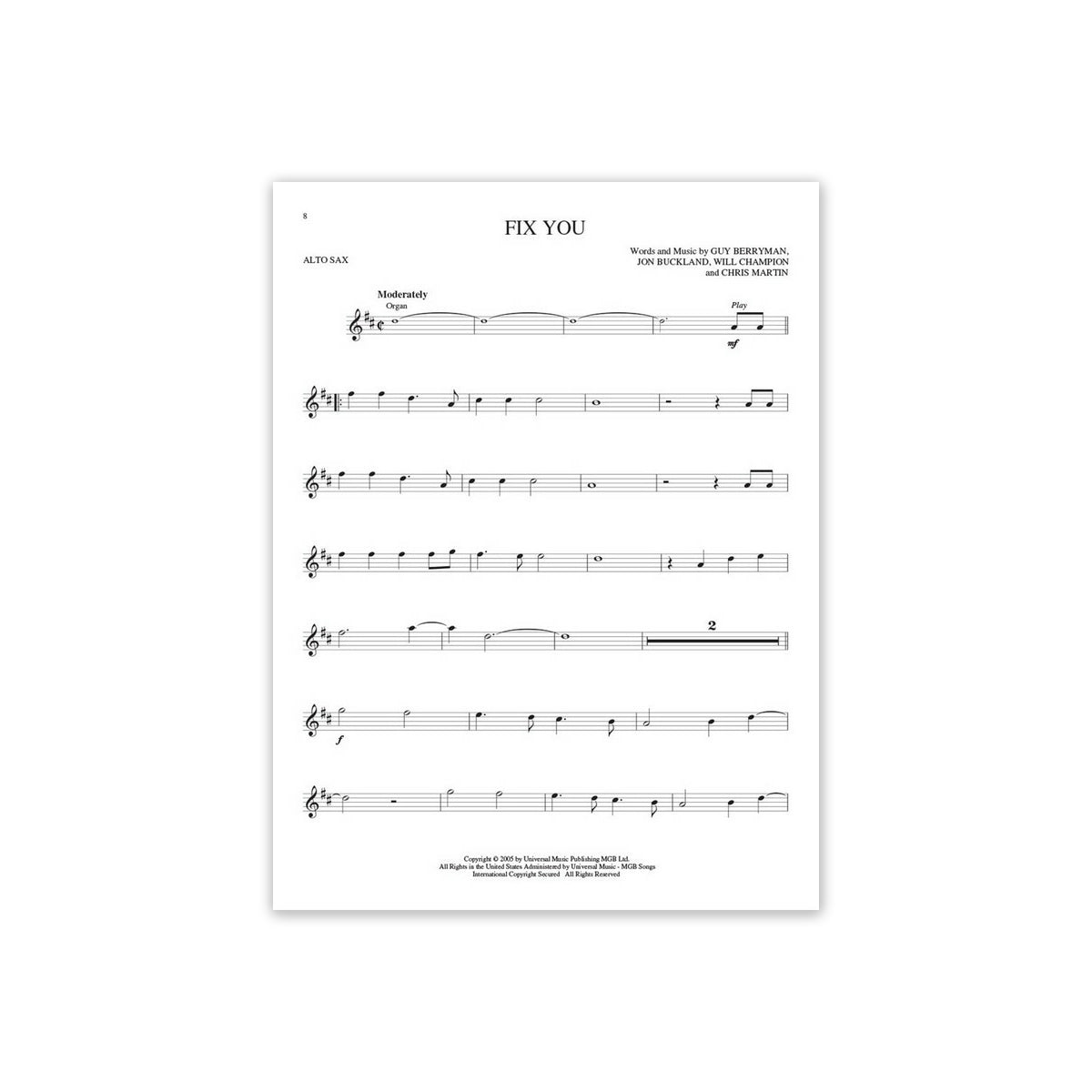 Coldplay - Instrumental Play-Along-32309 View 1