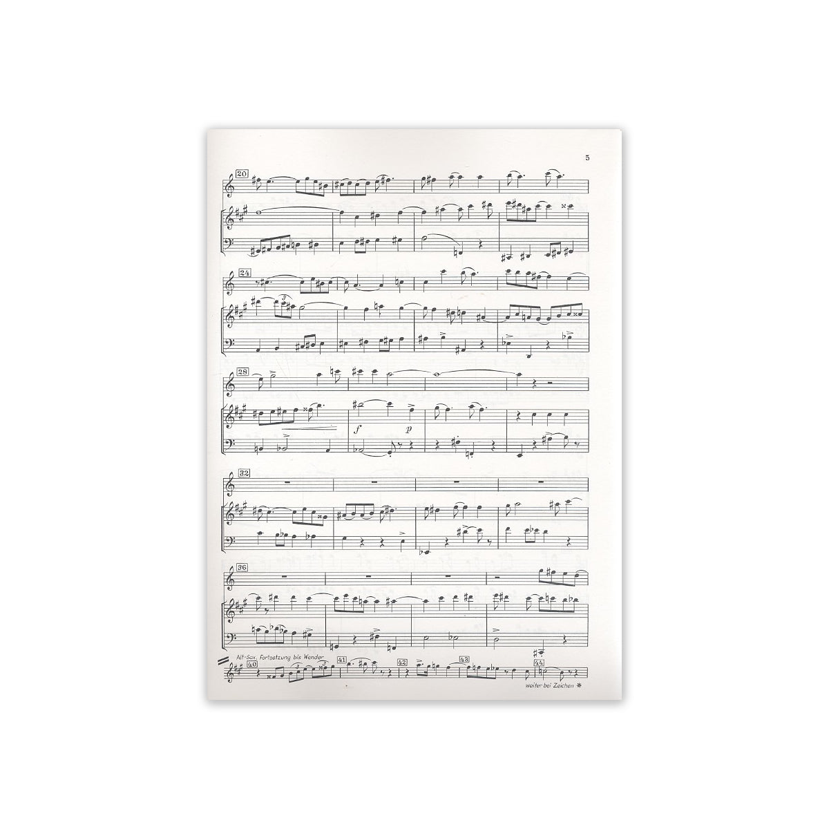 Blacher, Jazz-Koloraturen View 1