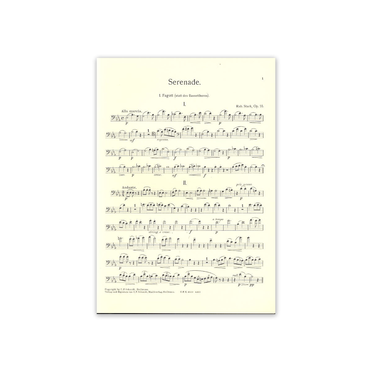 Stark, Serenade op.55