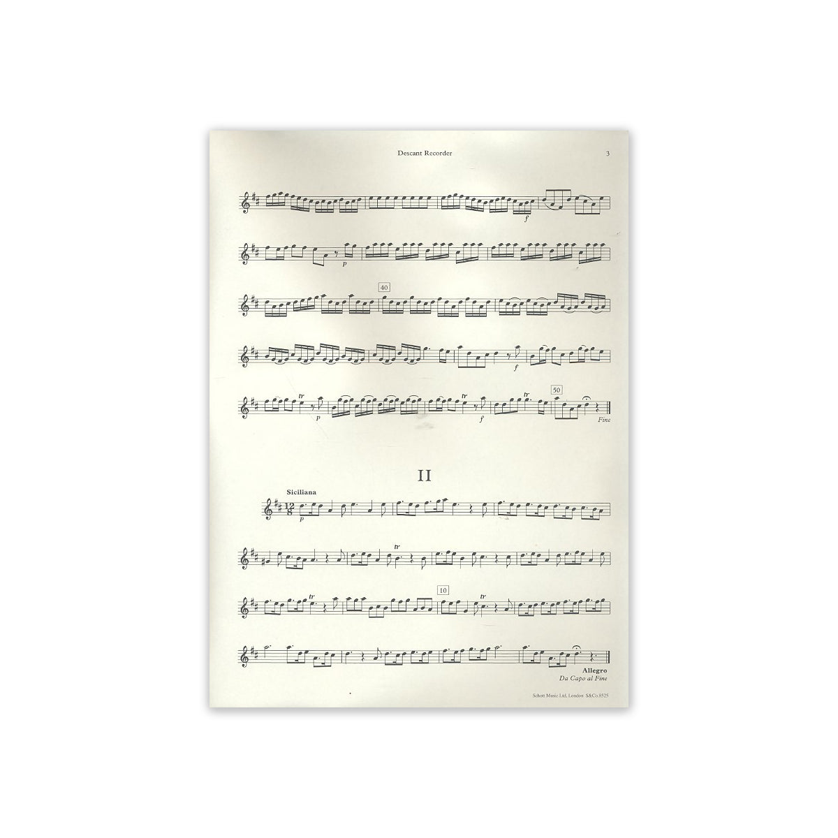 Baston, Concerto Nr.6 D-dur