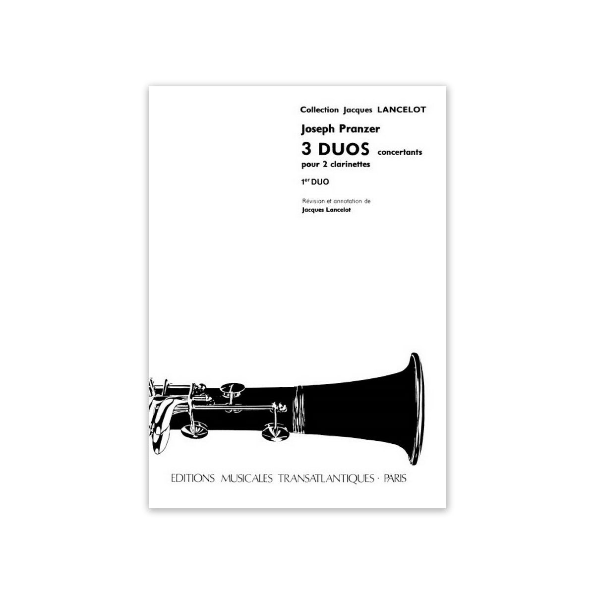 Pranzer, 3 Duos concertants View 1