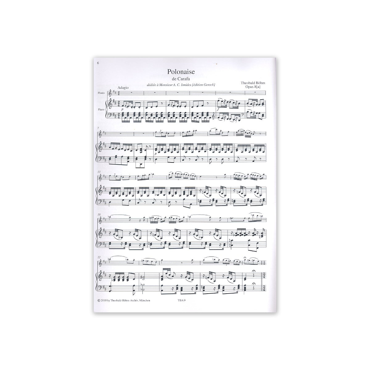 Boehm, Polonaise de Carafa op.8a View 1