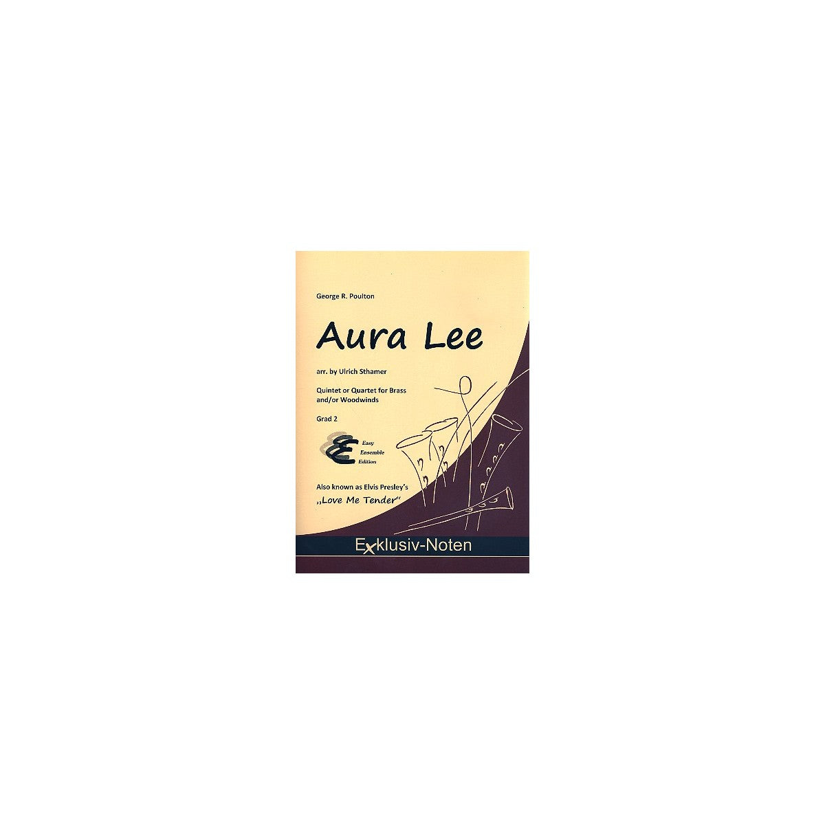 Aura Lee - für gemischte Quartettbesetzungen View 1