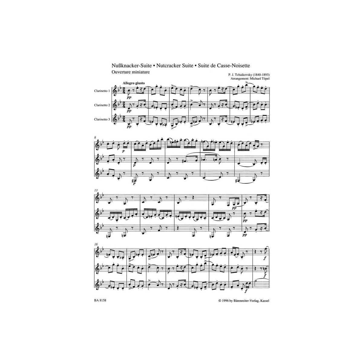 Tschaikowsky, Nussknacker-Suite