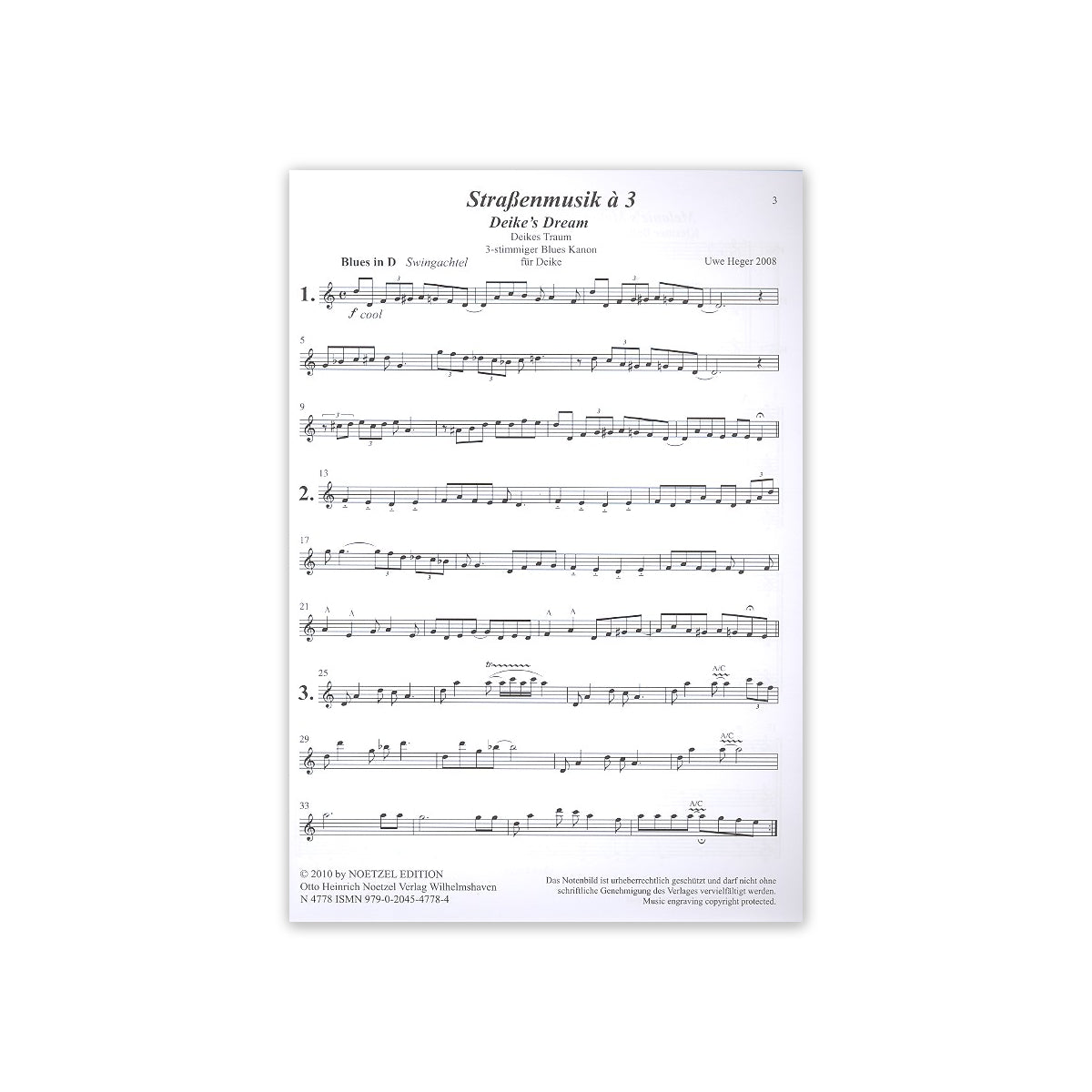 Strassenmusik à 3 Bd.2-34015