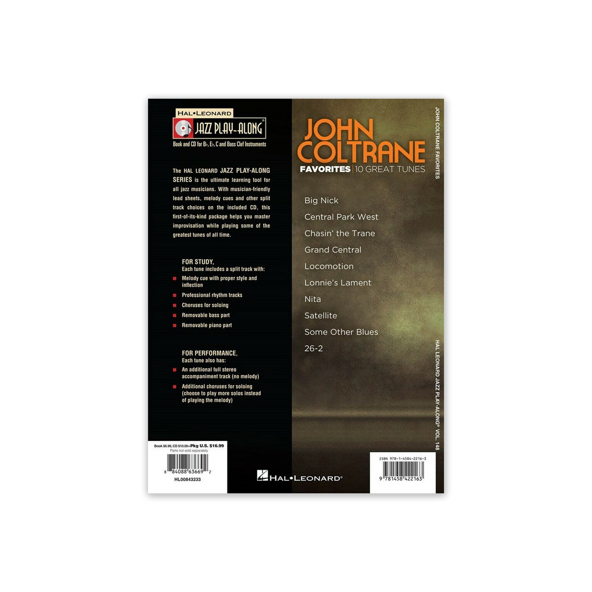 Jazz Play Along - John Coltrane, Favorites View 2