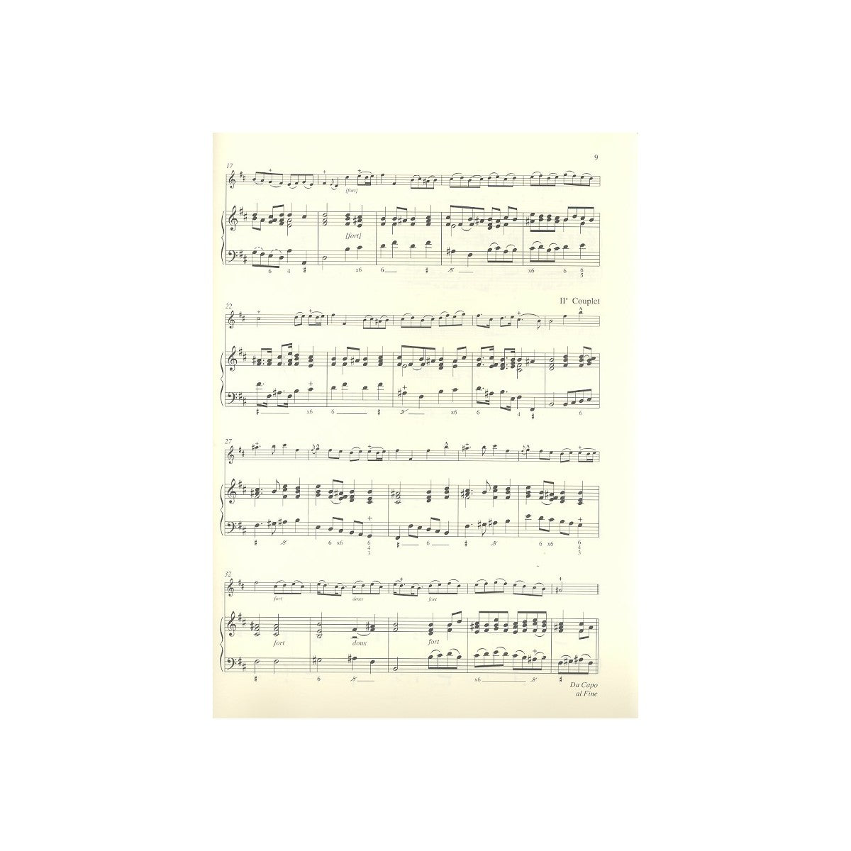 Danican Philidor, Suite h-moll View 1