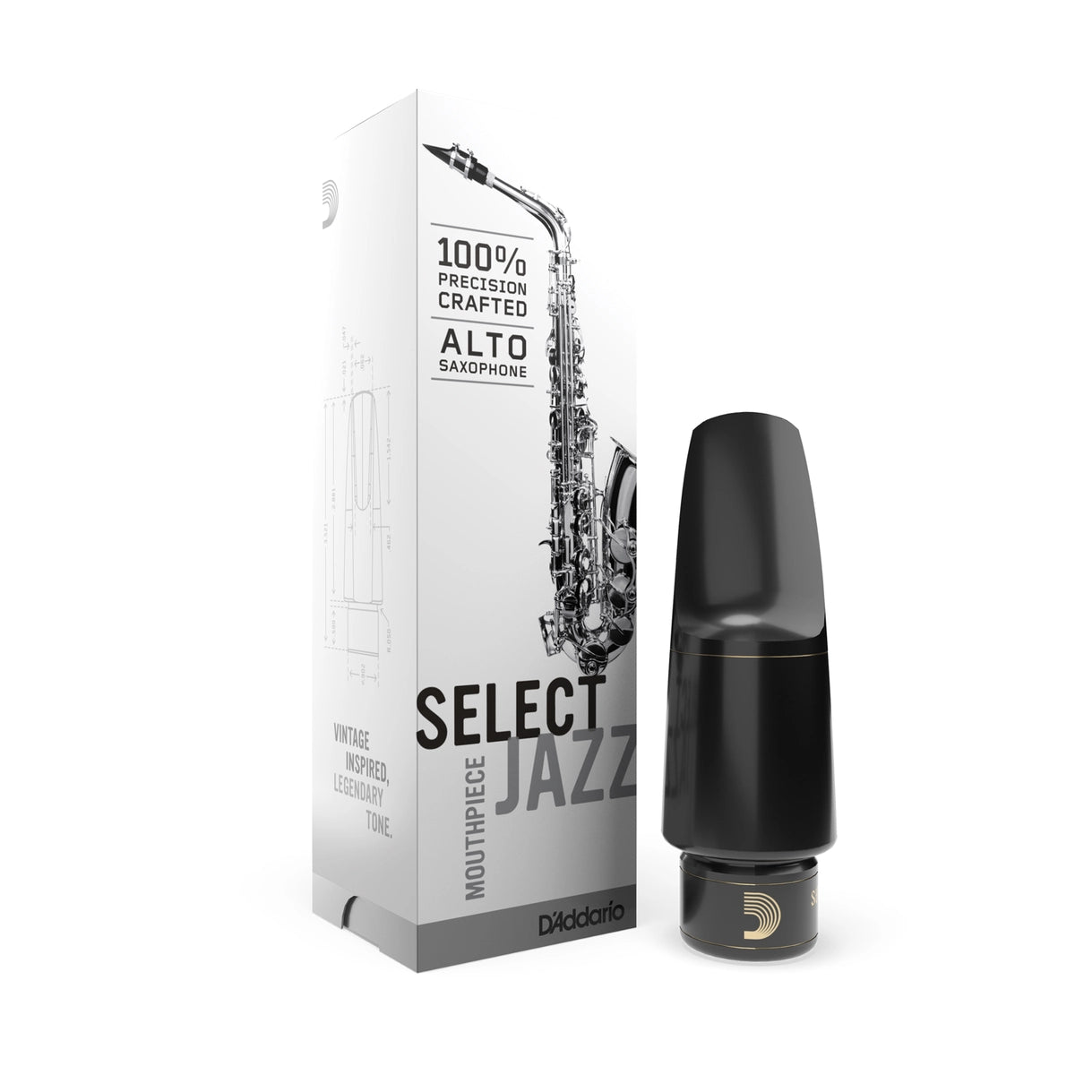 MOUTHPIECE ALTO SAXOPHONE D'ADDARIO D7 SELECT JAZZ