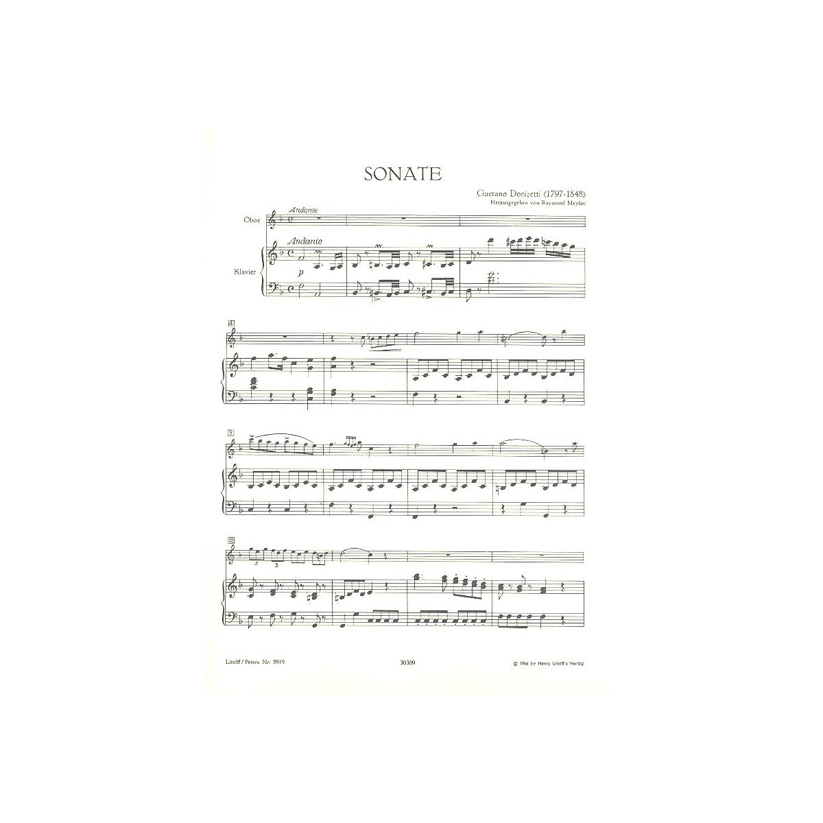 Donizetti, Sonate View 2