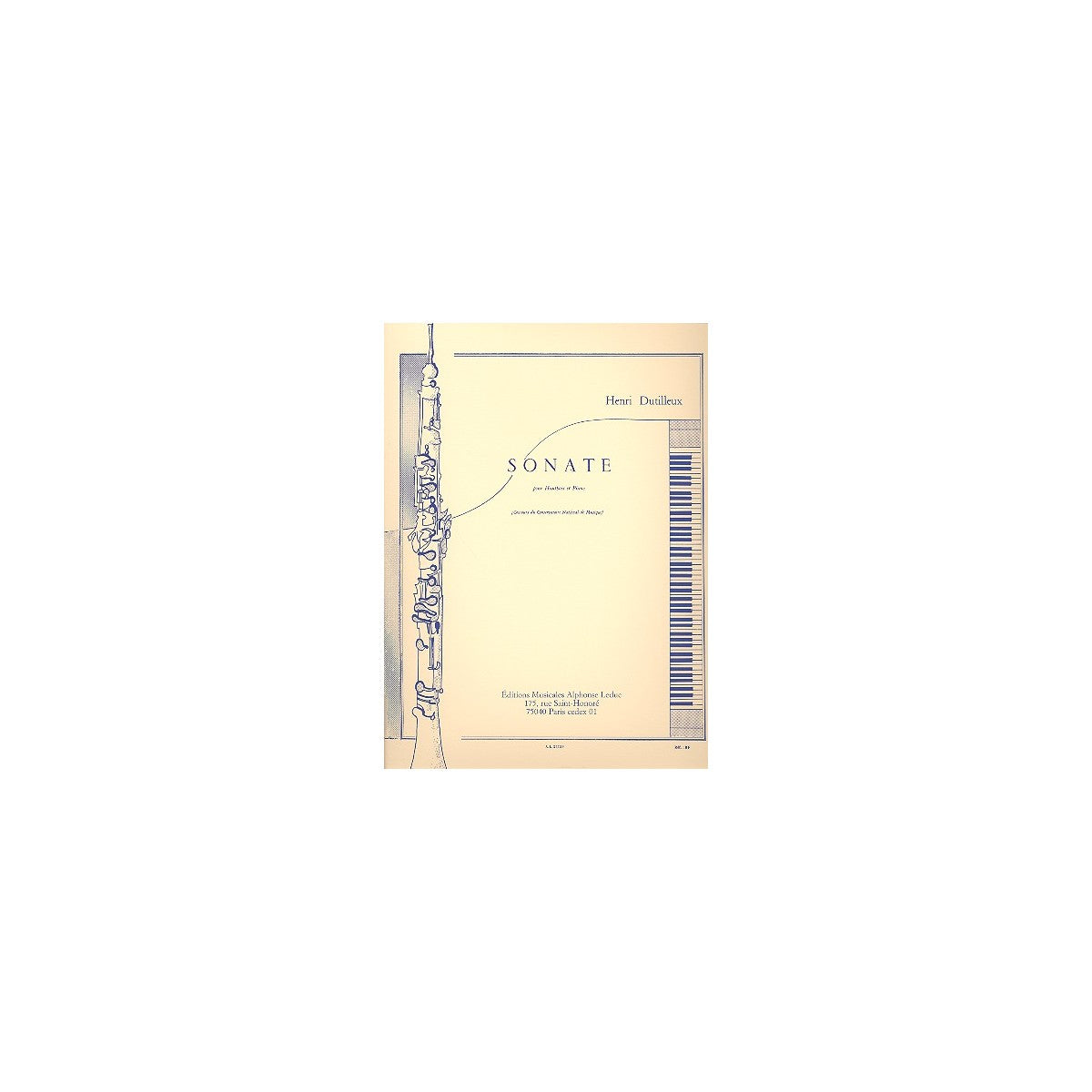 Dutilleux, Sonate View 1