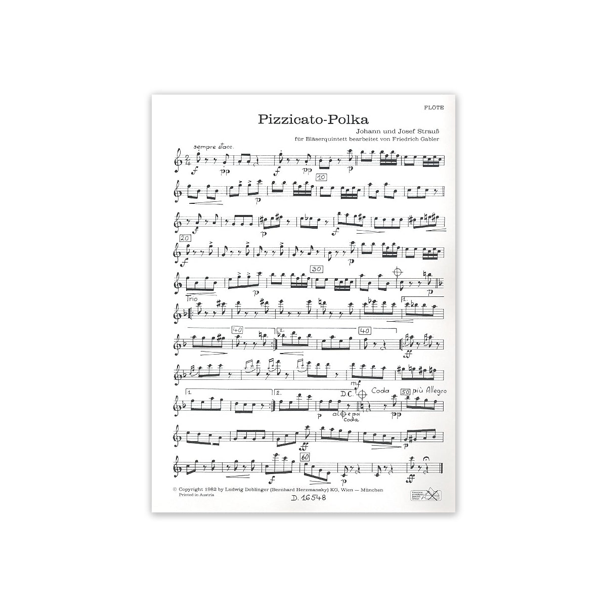 Strauss J., Pizzicato-Polka-34515 View 1