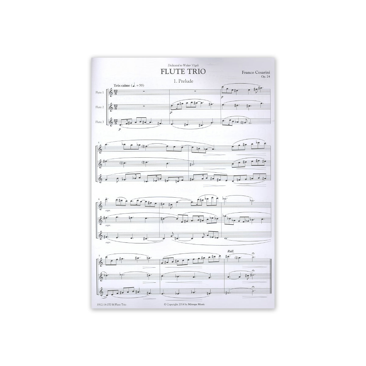 Cesarini, Flute Trio op.24 View 2