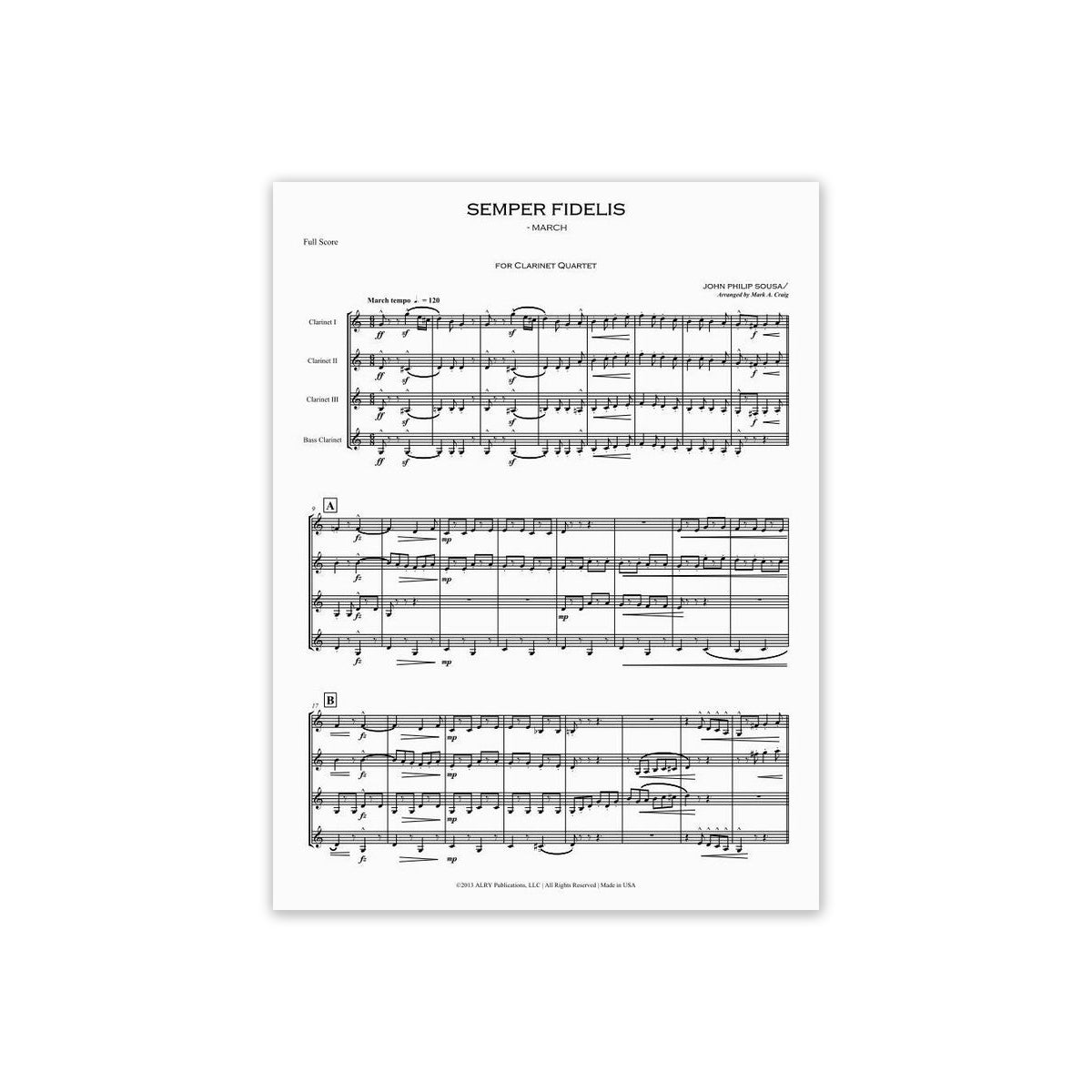 Sousa, Semper Fidelis View 1