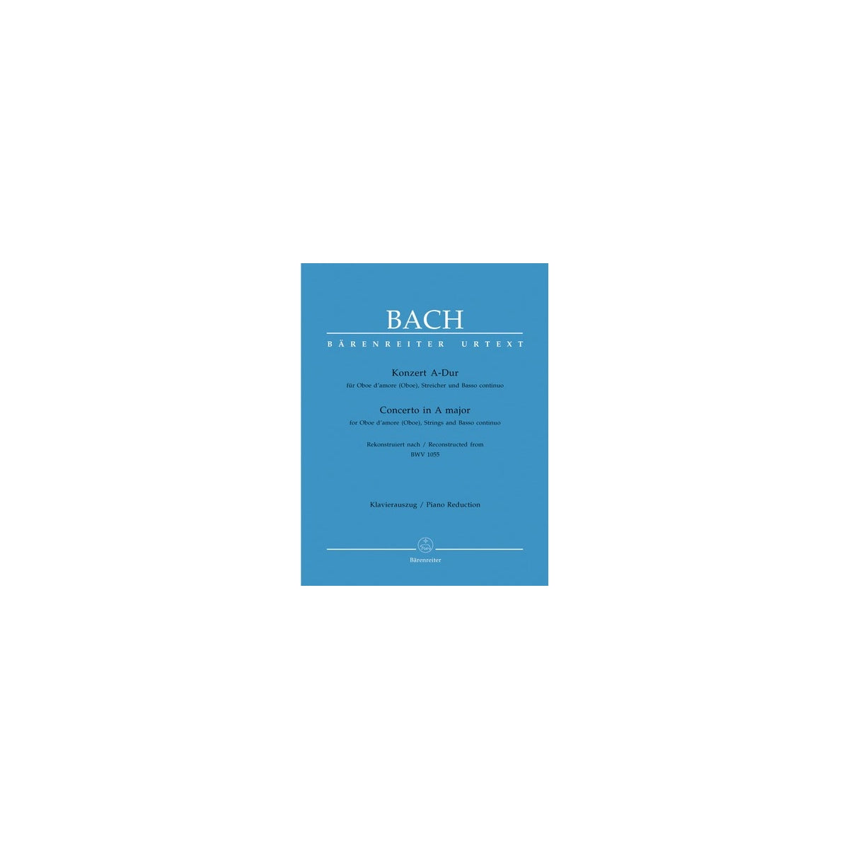 Bach, Konzert A-Dur BWV 1055