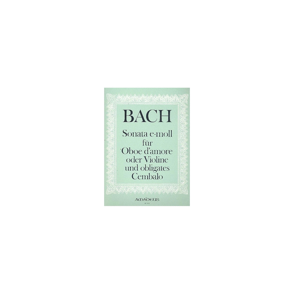 Bach, Sonate e-moll View 2