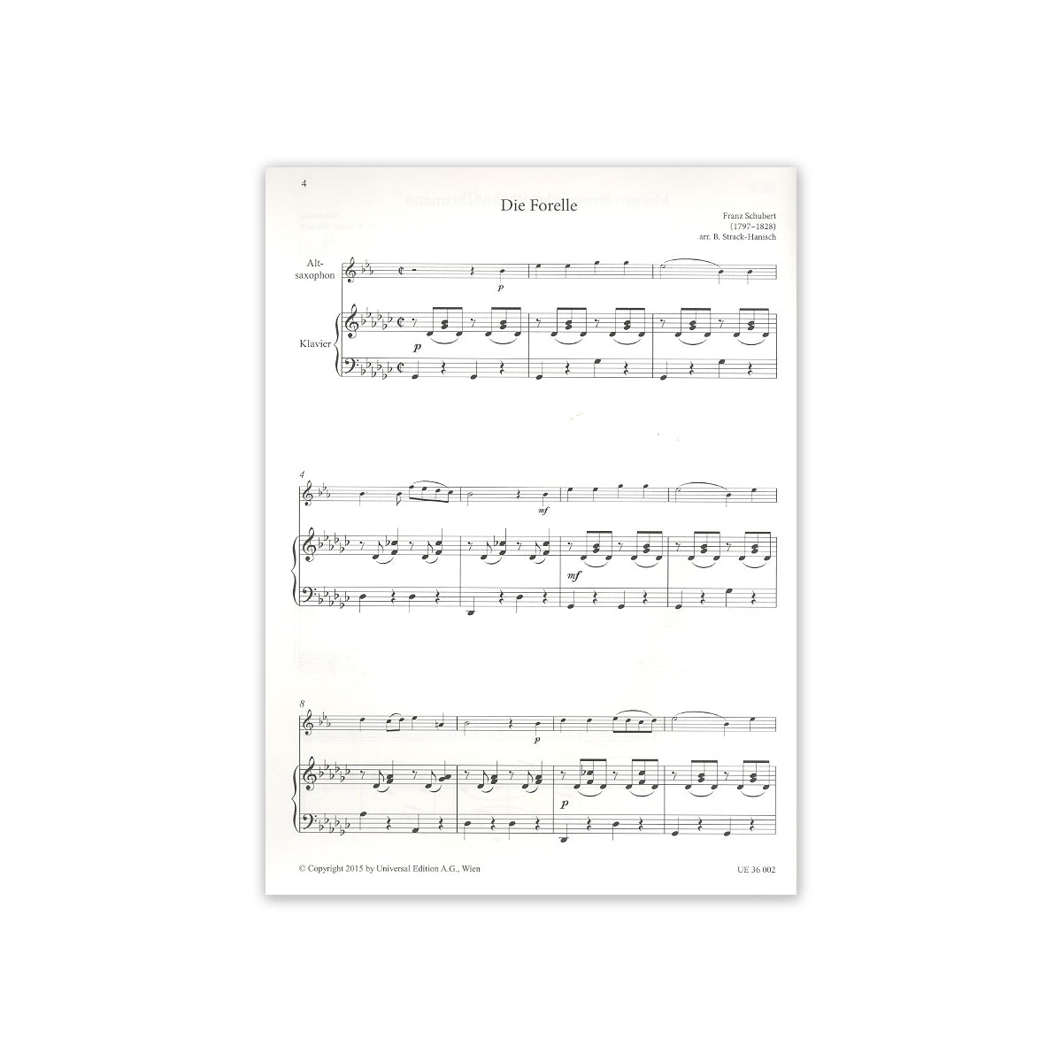 Strack-Hanisch, Magic Saxophone Spielband 1