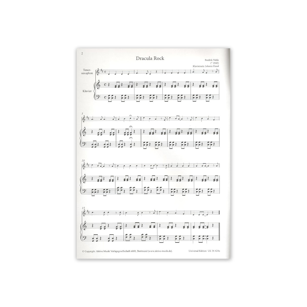 Strack-Hanisch, Magic Saxophone Spielband 2