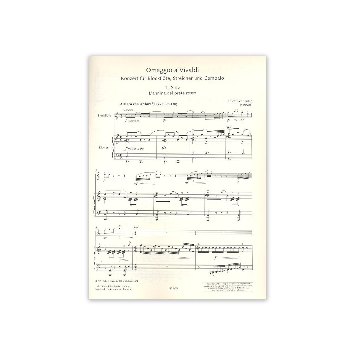 Schneider, Omaggio a Vivaldi View 1
