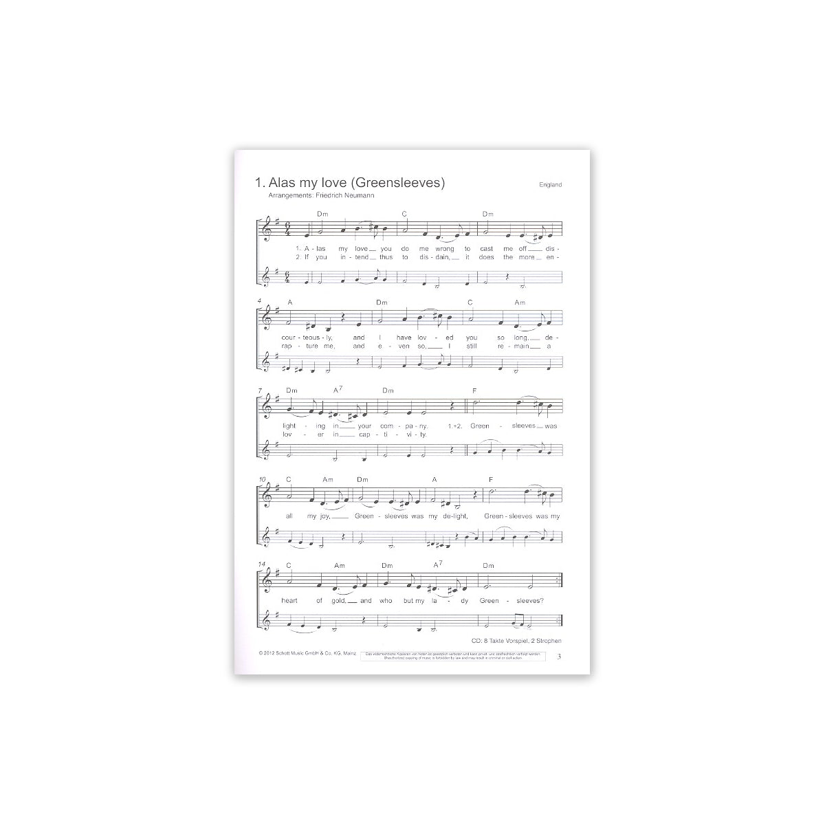 Die schönsten Folksongs-35356 View 1