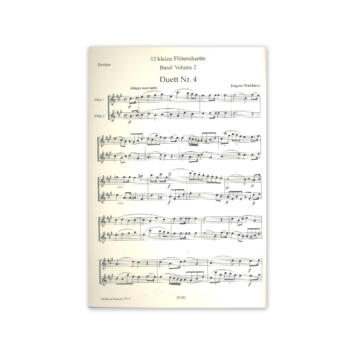 Walckiers, 12 kleine Duette op.55 Bd.2