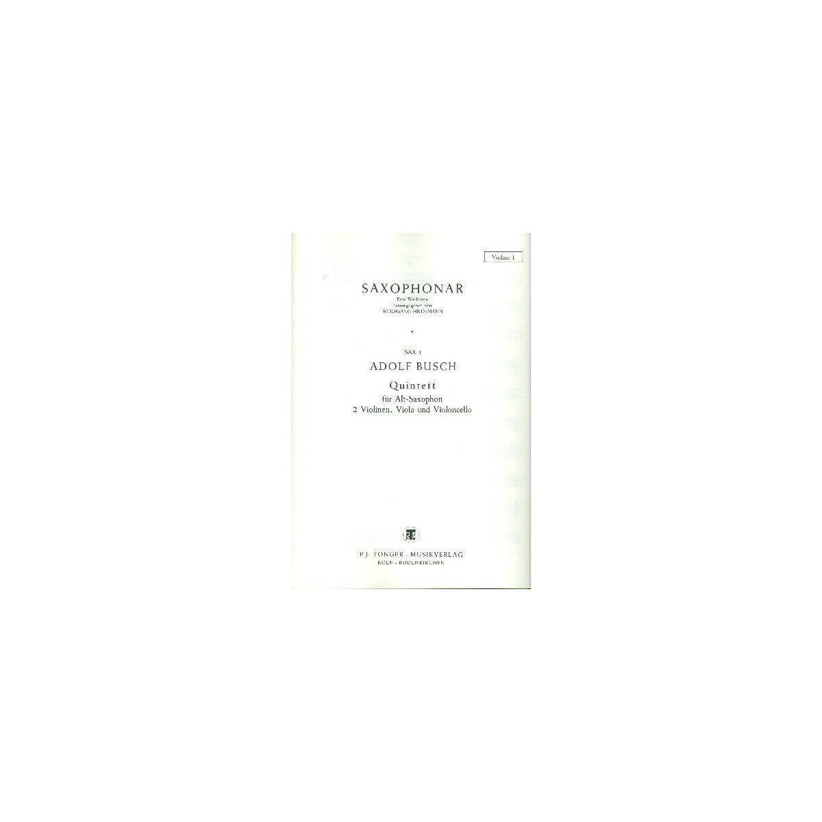 Busch, Quintett - Stimmen View 2