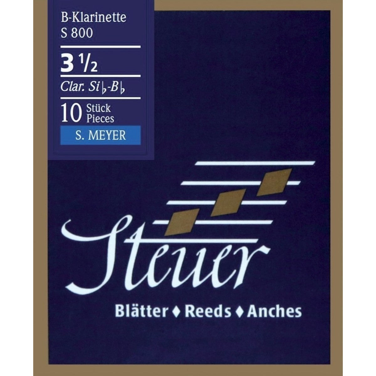 BLÄTTER: B-KLARINETTE (DEUTSCH) STEUER S800 (SABINE MEYER)