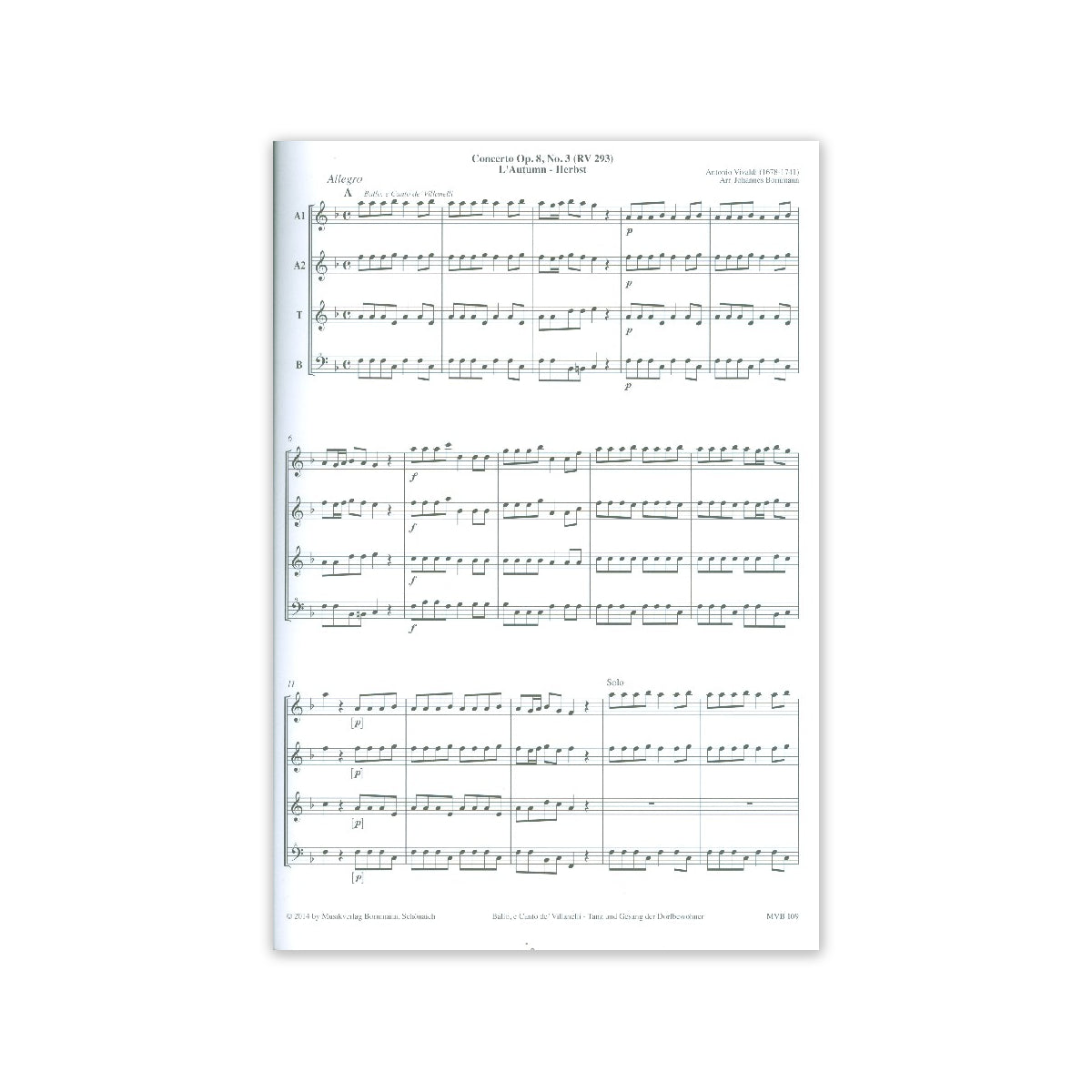 Vivaldi, Herbst View 1