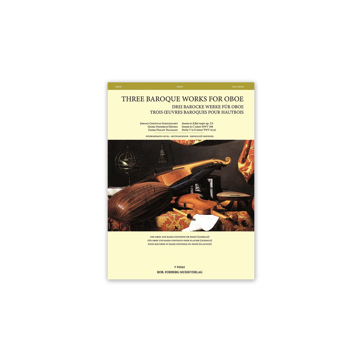 Three Baroque works for oboe View 1