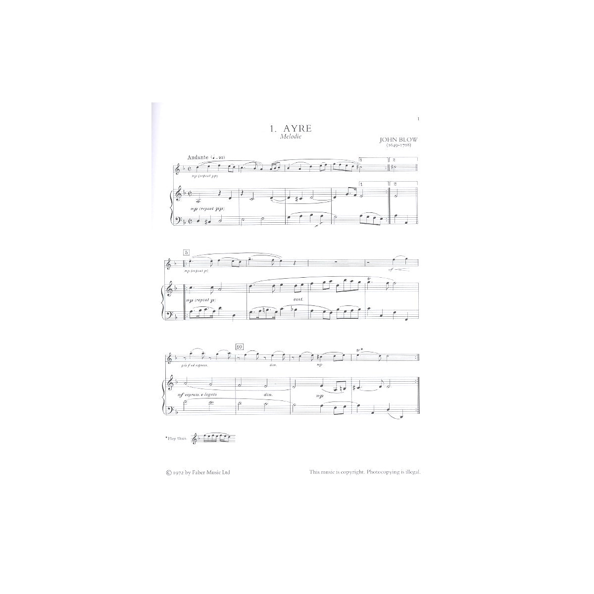 Second book of Oboe Solos