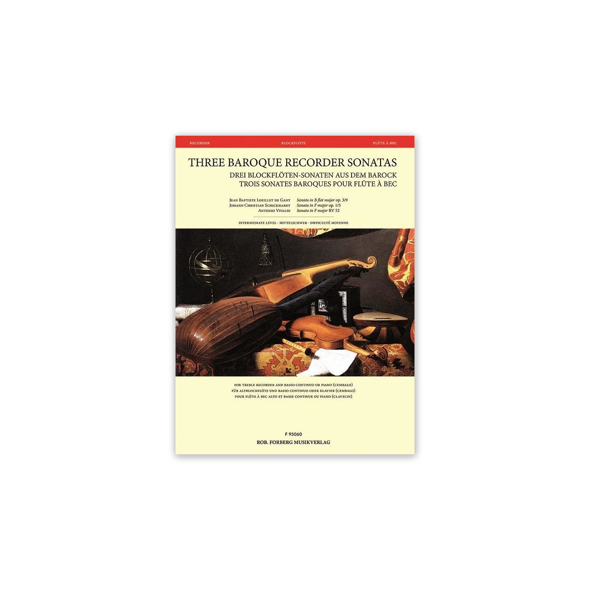 Three Baroque Recorder Sonatas View 1
